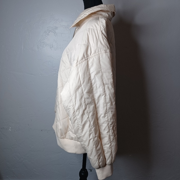 Wild Fable Cream Puffer Medium Full Zip Jacket(NWOT) - Picture 5 of 5